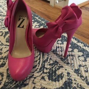 Pink High Heel Pumps